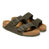 BIRKENSTOCK Arizona Soft Footbed Suede Leather Thyme